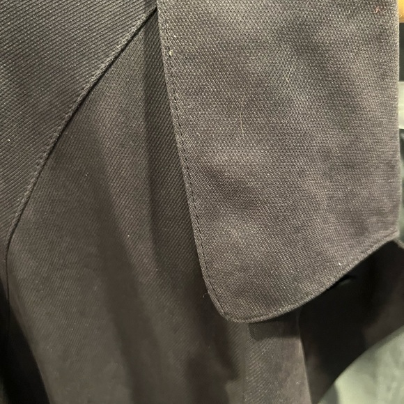 Vintage Barneys New York Mens Size M Rain/Trench Style Jacket in Off Black - Picture 8 of 15